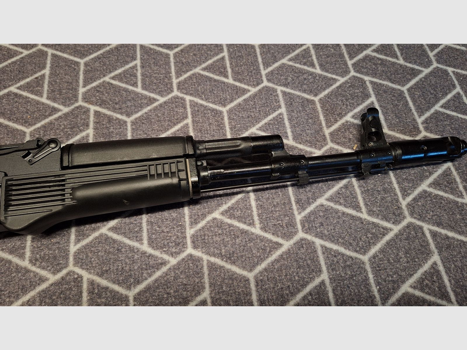 Original AK74M CO2 4.5mm Yunker full steel Kalashnikov - NEW!