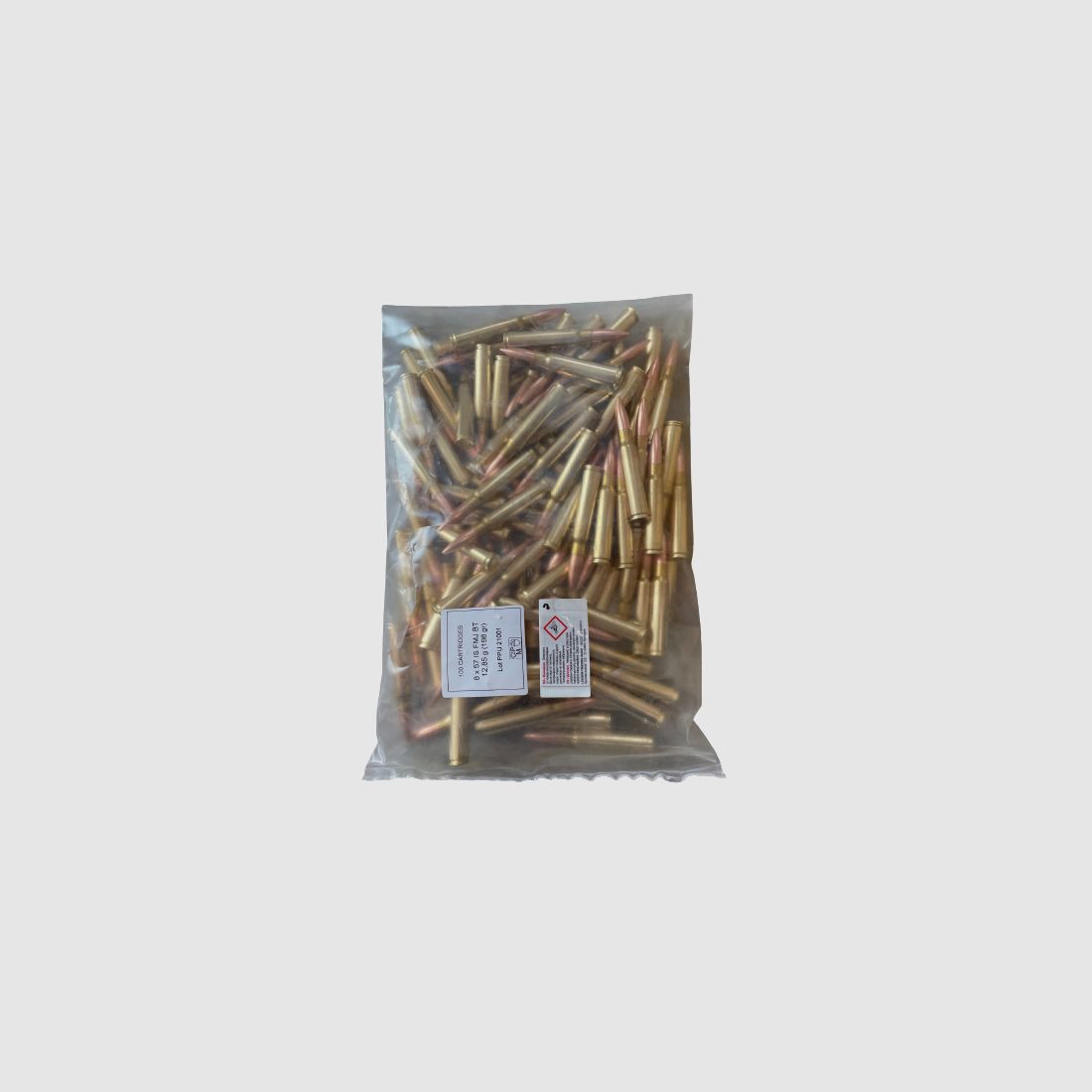 PPU BÜCHSENPATRONEN 8x57 IS / JS - 198 GRS. - FMJ - 100 SCHUSS BULK