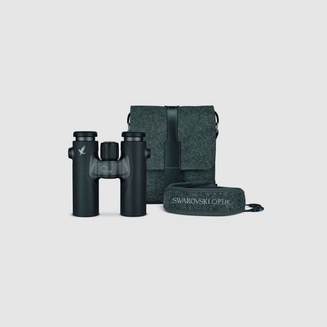 SWAROVSKI OPTIK Swarovski CL Companion 8x30 B anthrazit + NORTHERN LIGHTS Zubehörpaket