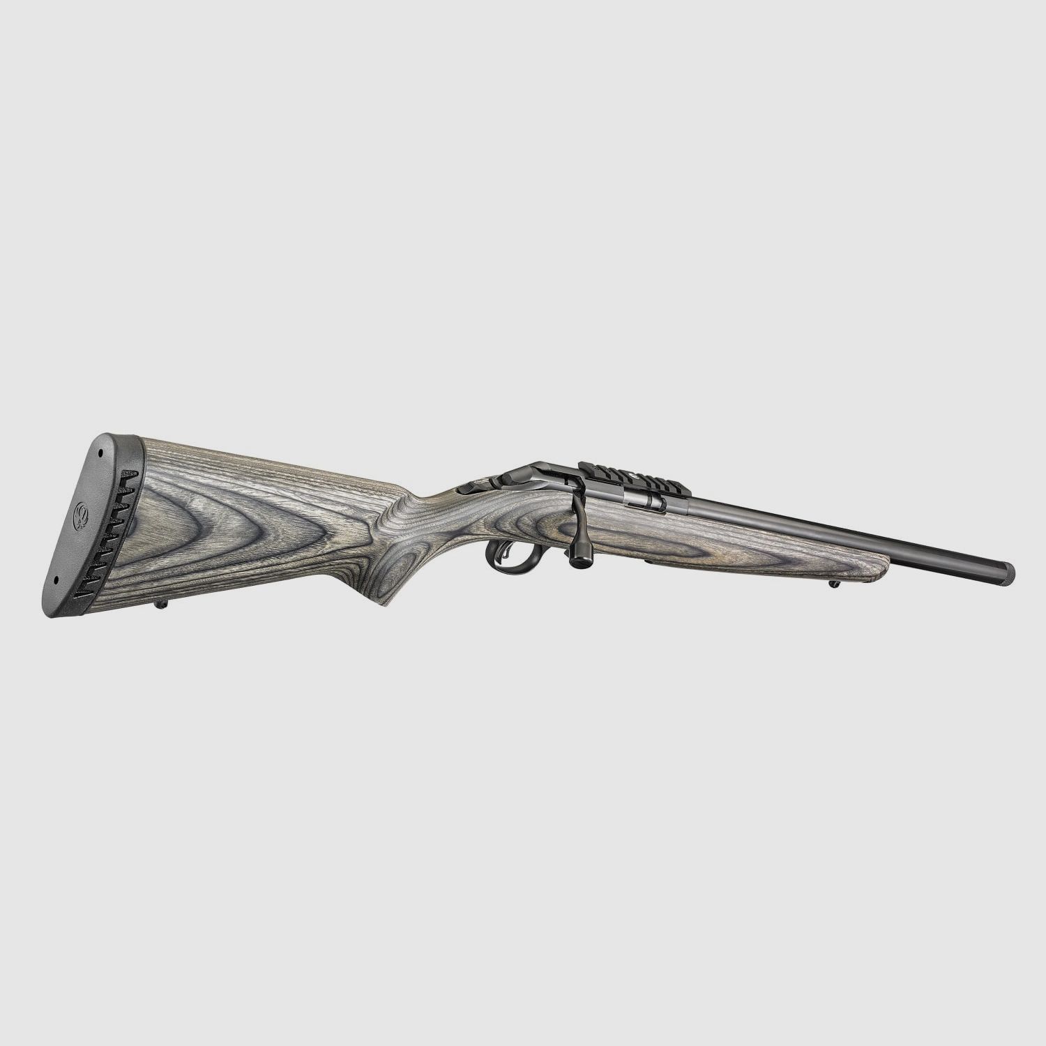 Ruger American Rimfire Target Satin Blued 18″ – .22 WMR – 1/2″x28, Bild 4 von 5