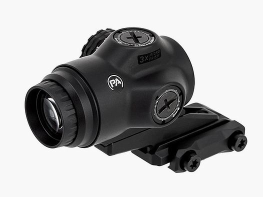 PRIMARY ARMS SLx 3X Micro Prism Scope ACSS Raptor Reticle für Kaliber .223 REM /.308 WIN, Schwarz