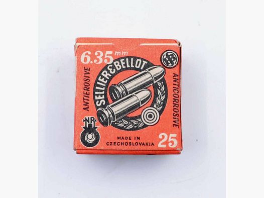 Sellier & Bellot CZ Pistol Ammunition 6.35mm Browning/.25ACP