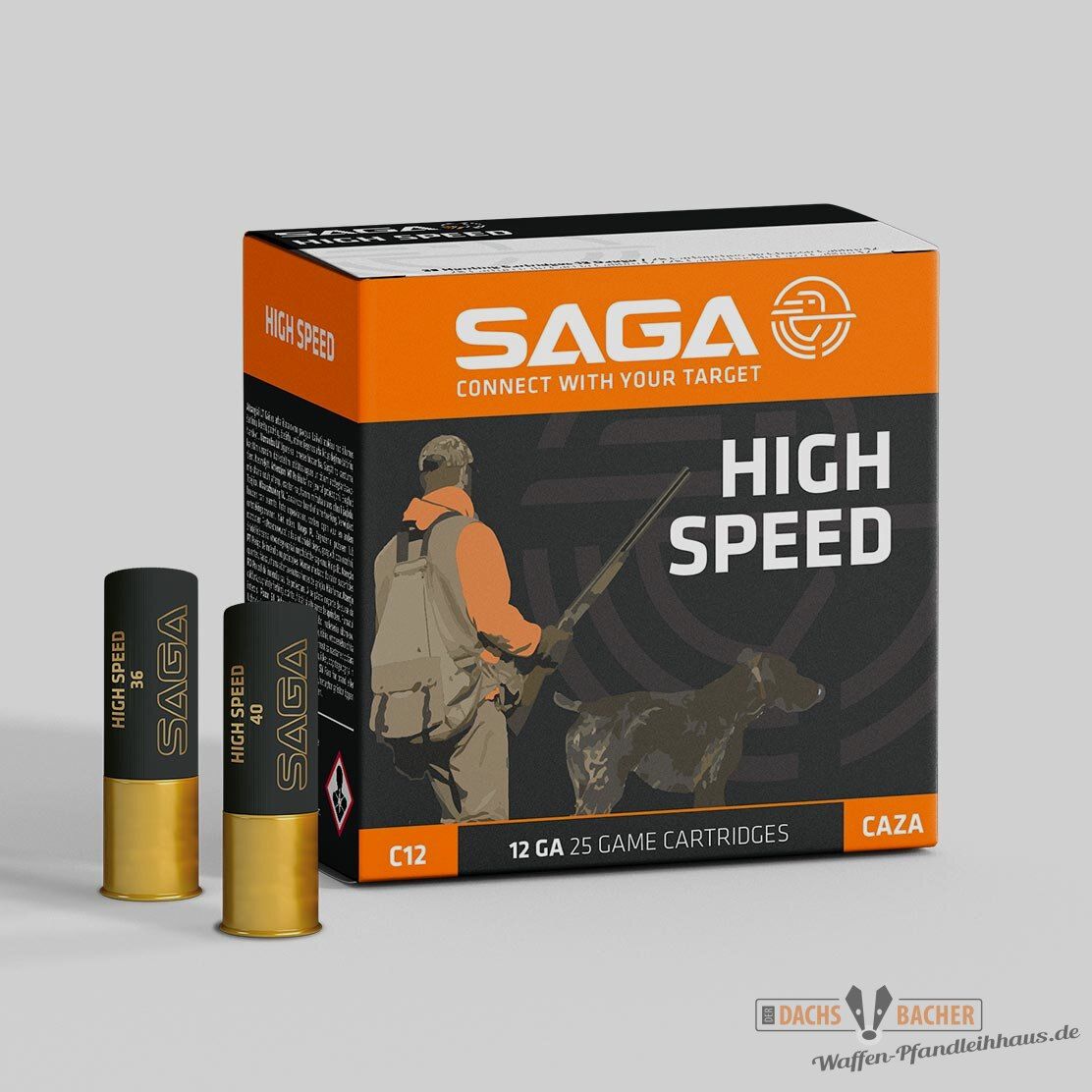 Saga High Speed 12/70 No. 1-6 mit 36g Vorlage 25 Schuß