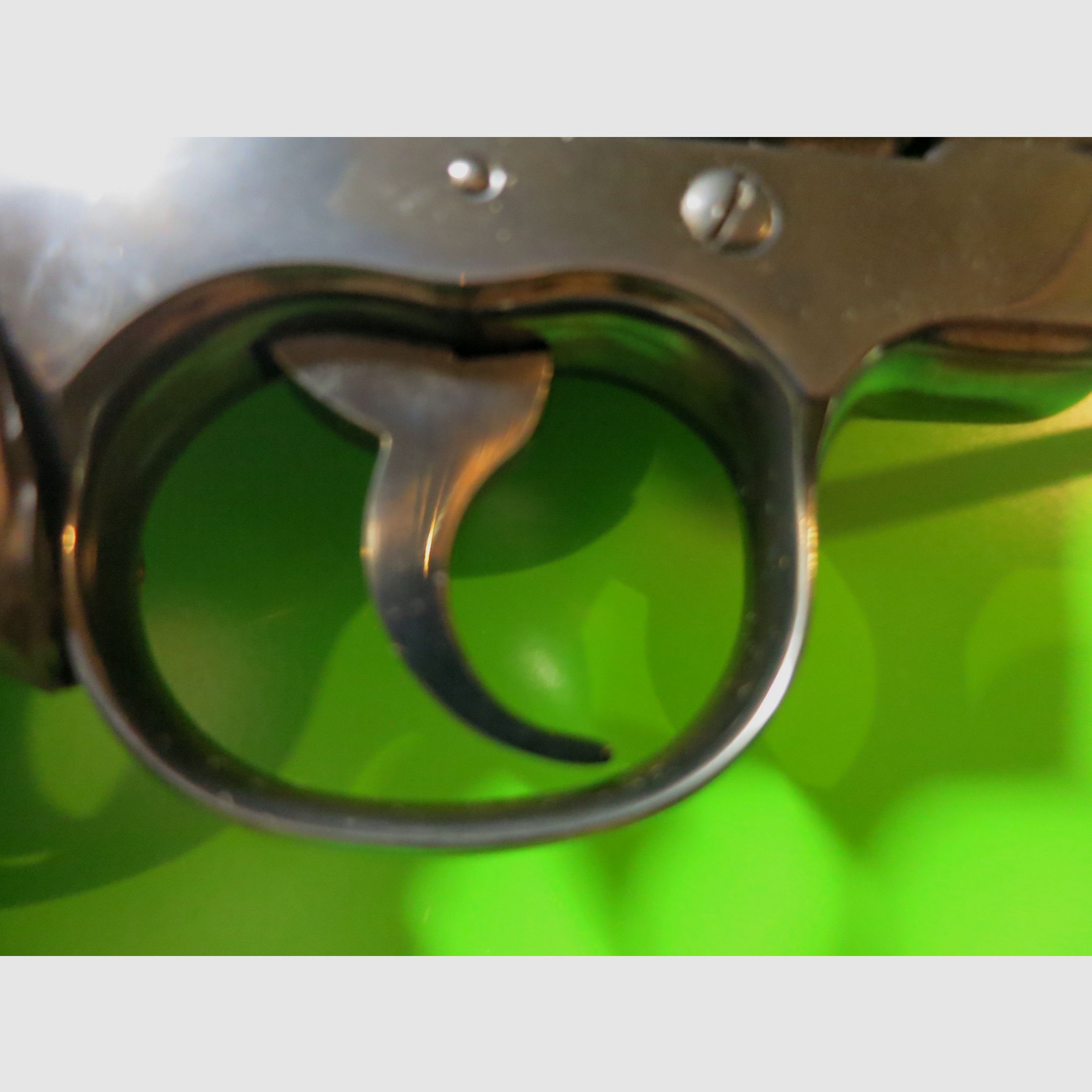 1985 COLT PYTHON, Royal Blue, .357 Magnum, 6" barrel, rubber sport grip #19-