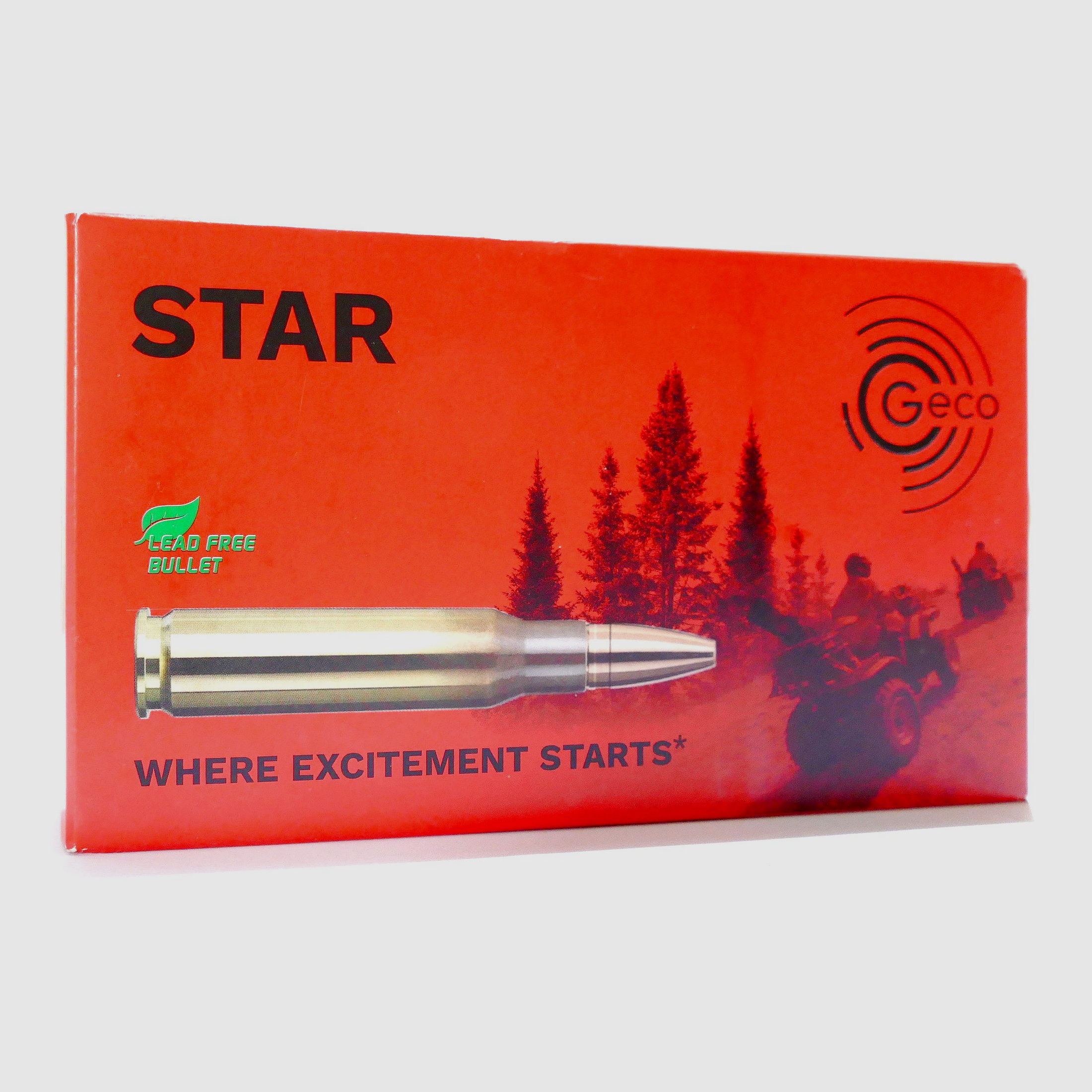 Geco .308 WIN STAR 10,7g/165grs Büchsenpatronen Bleifrei