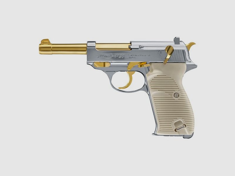 Walther P38 in Chrom cal. 4,5mm