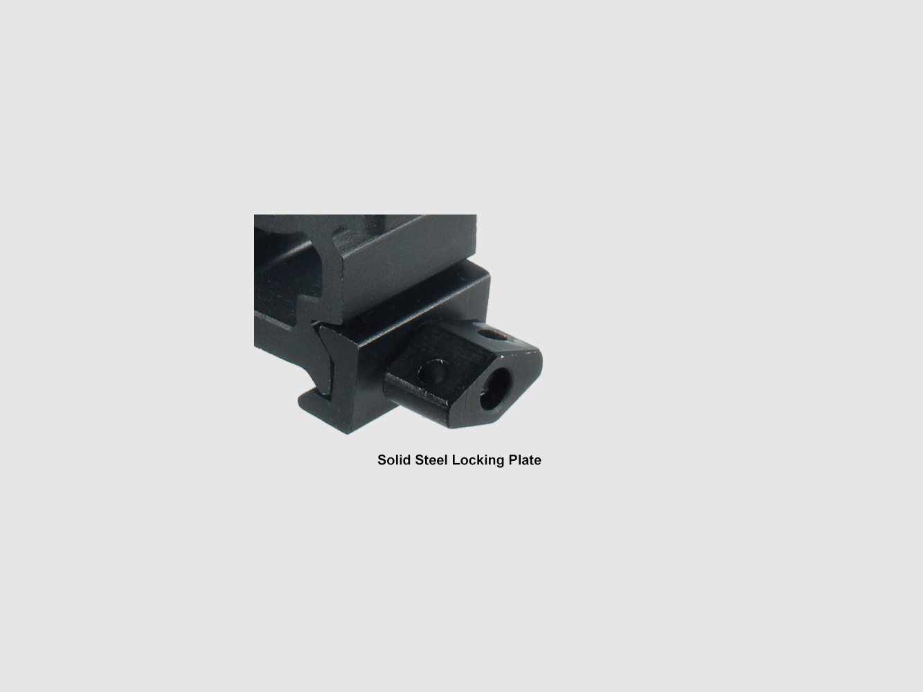 UTG® 1" Low Profile Zielfernrohrringe, QD Twist Lock, Picatinny, Bild 2 von 2