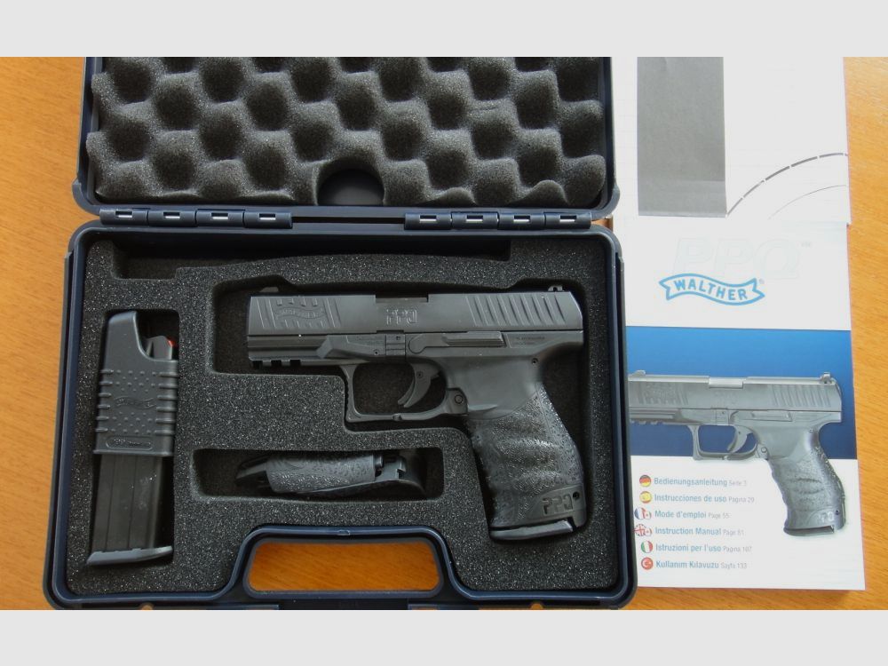 Walther PPQ M2 4 inch 9 mm x 19, PS, AM