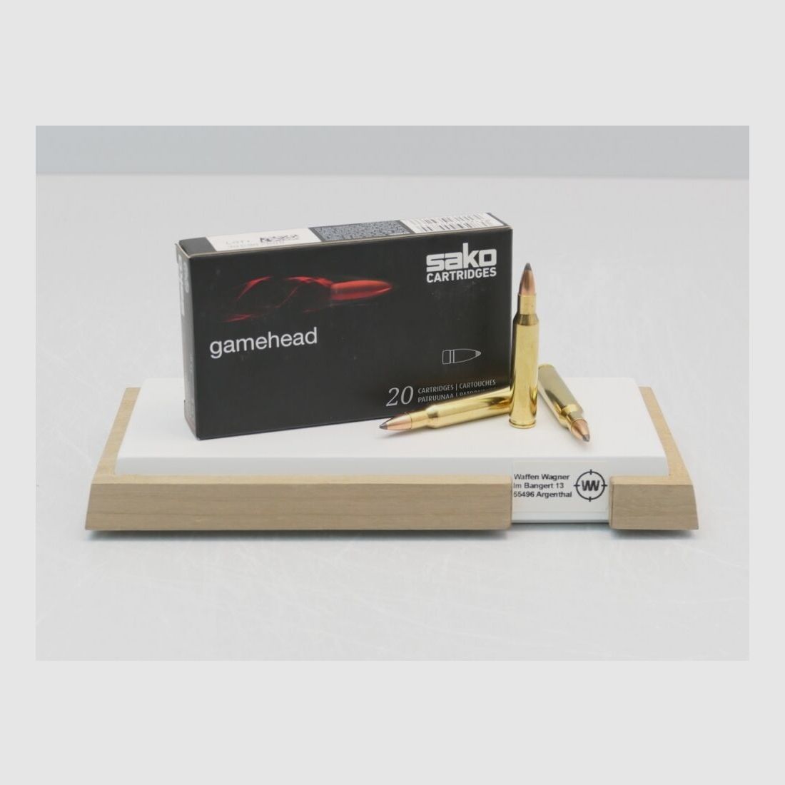 Sako Gamehead SP 3,56g/55grs á20 .222Rem. Mag.
