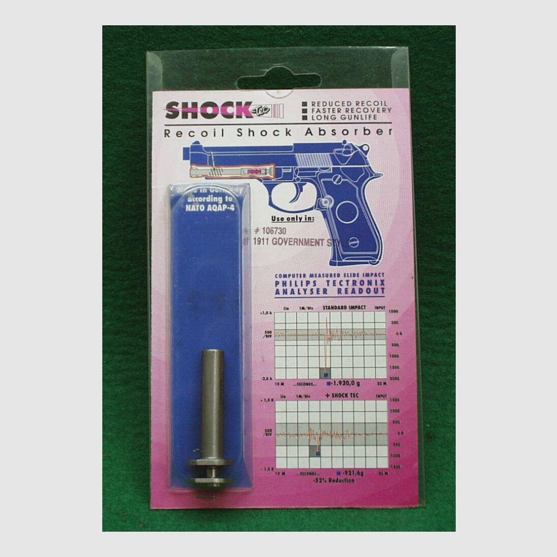 Shock Tec tłumik odrzutu dla stylu 1911 Government