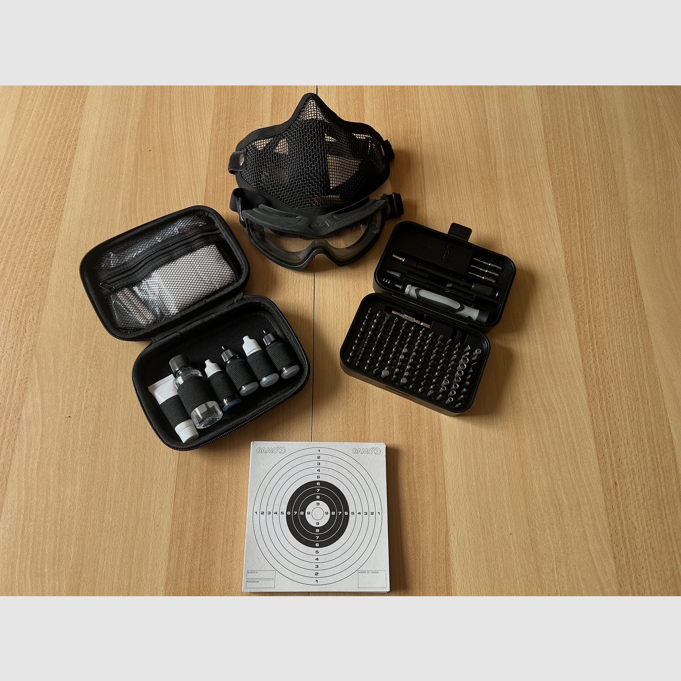 Komplettes airsoft set  novritch ( SSR 15 /SSG 10 / SSX 23)