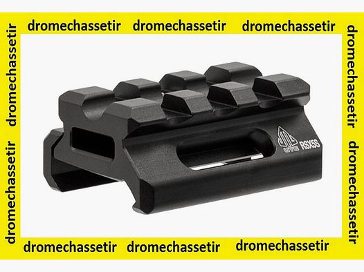 rehausseur picatinny bas (0.50&Prime;) UTG pour rail picatinny , noir