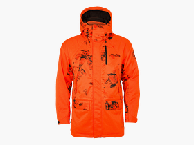 Härkila Wildboar Pro Blaze HWS Camo Insulated jacket Men AXIS MSP®CE Orange 60