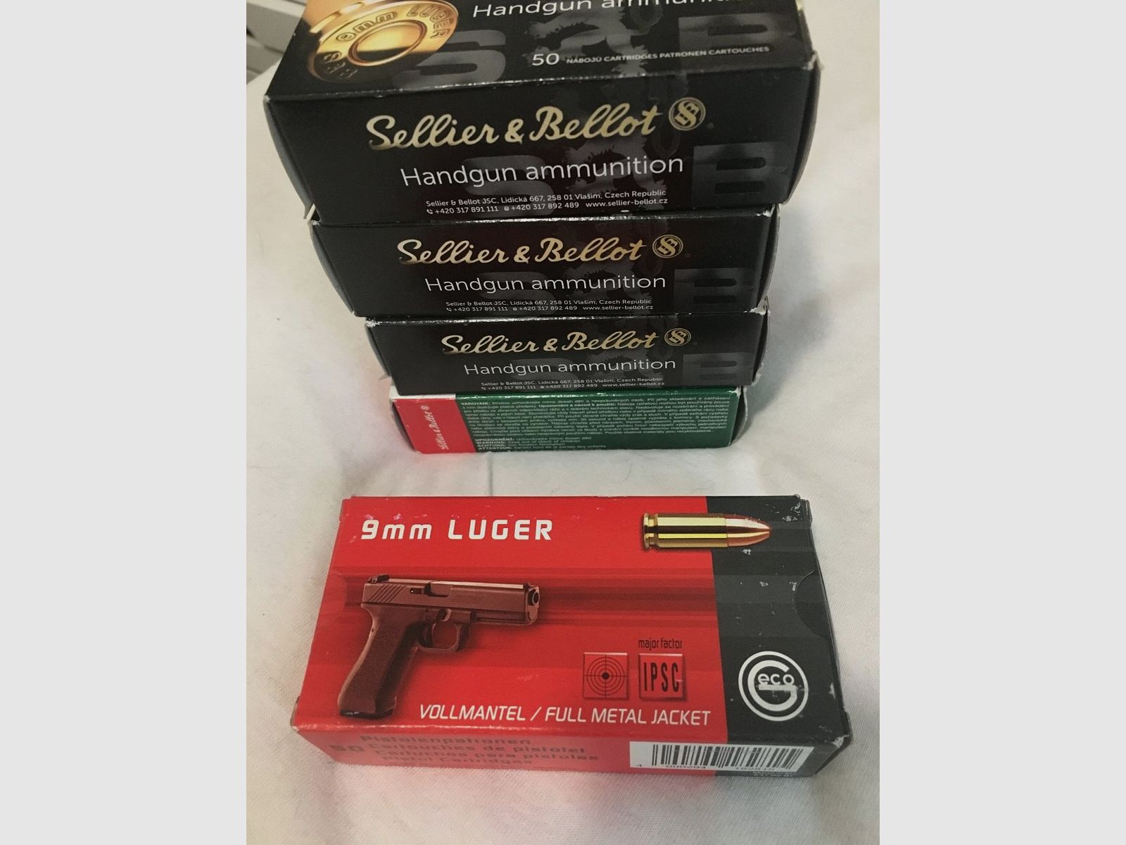 Restmunition 9 mm Luger Full Metal Jacket