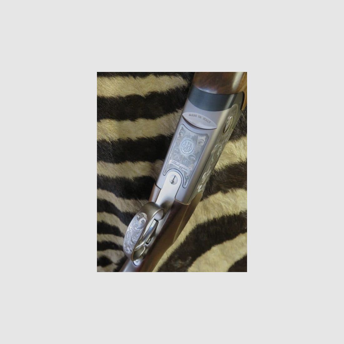 Flinte BERETTA Ultraleggero Silver Kal.12/76 Läufe 71 cm 5 Chokes – Waffenkoffer, Bild 7 von 12