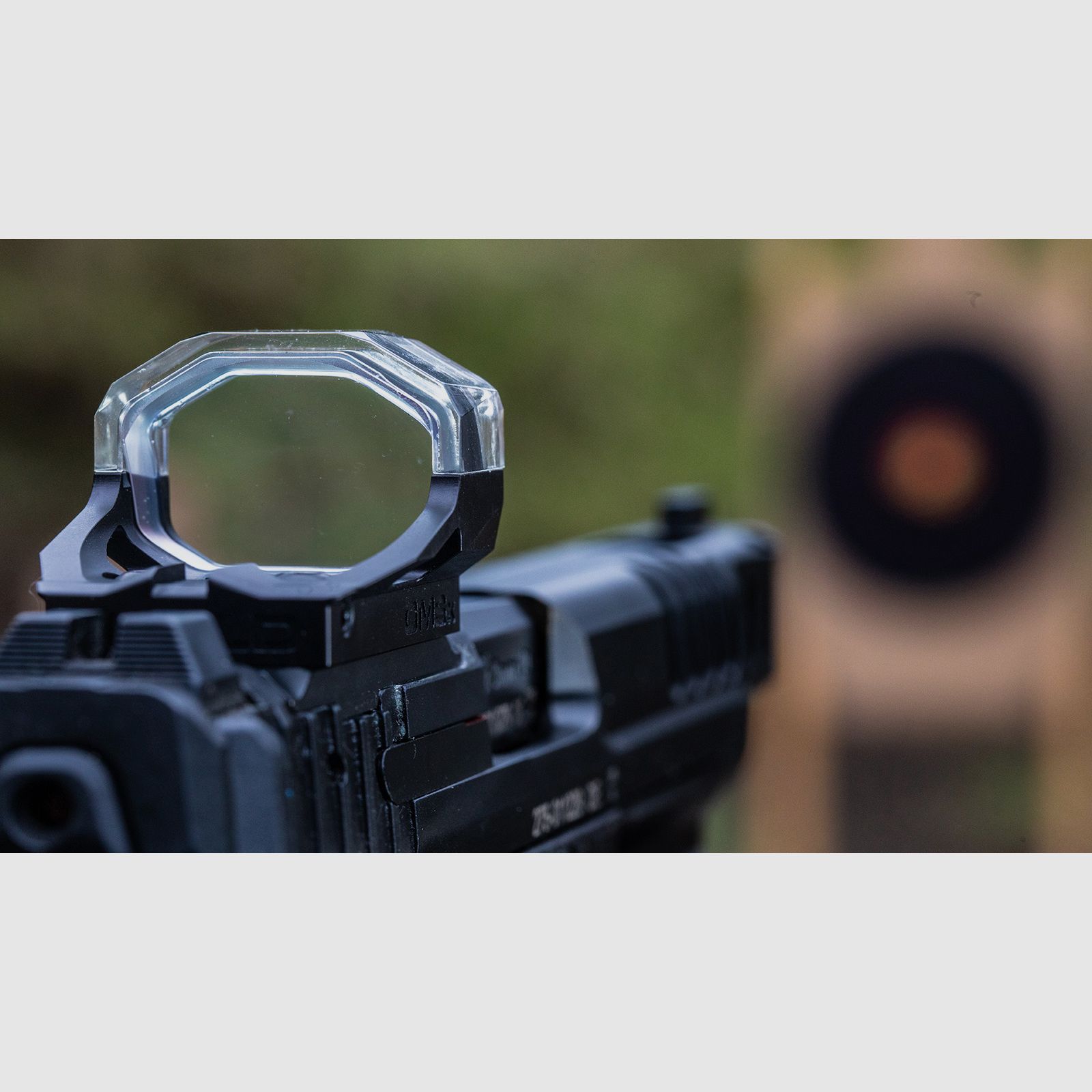 SHIELD Open Mini Sight XL Lens (OMSx) Viseur Point Rouge – 4 MOA – Noir Mat