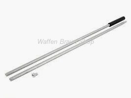 VFG Flintenputzstock .12, 16, 20, 900mm, Aluminium Vollmaterial, 2-teilig mit 9/32" Innengewinde, i