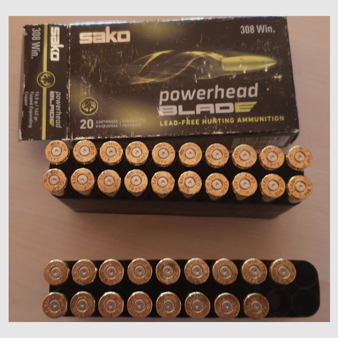 Sako .308 Win. Hülsen