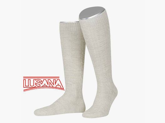 Lusana Trachtenstrumpf in Cream (14)