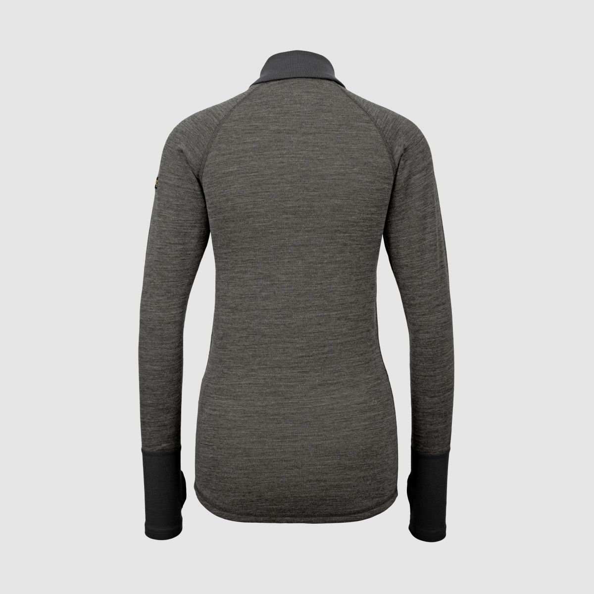 THERMO FUNCTION undershirt with zipper TS 300 WOMEN Gray