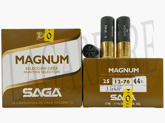 SAGA MAGNUM 44 NO. 0 (PATRONEN FÜR SCHROT)