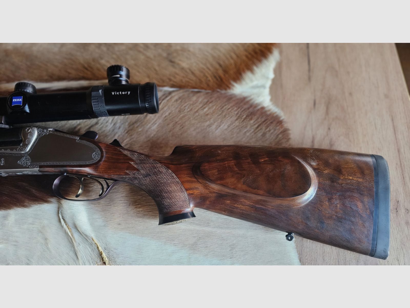 Doppietta drilling Mod. 37B - 9,3 x 74R, 9,3 x 74 R, 20/76 Mag.