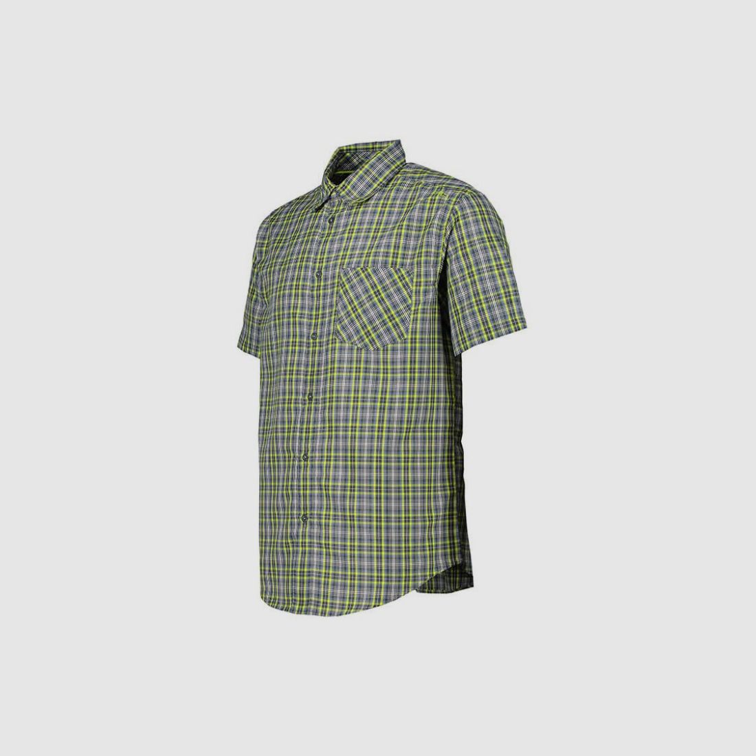 CMP Kurzarm-Hemd mit Karomuster Energy-Cosmo 58