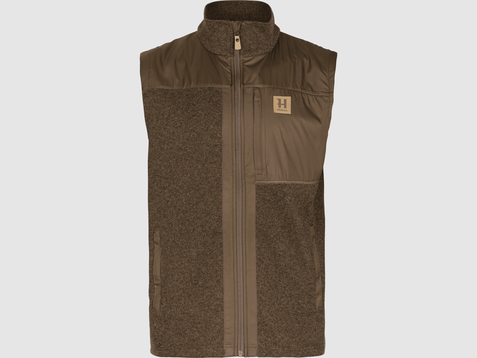 Härkila Kalix Gilet in Fleece Uomo Dark Earth - M