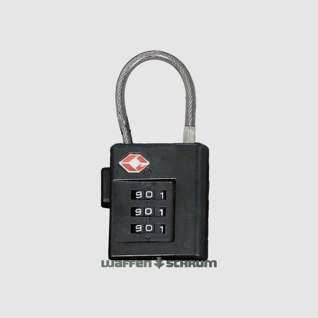 Zahlenschloss TSA System zum Einhaken