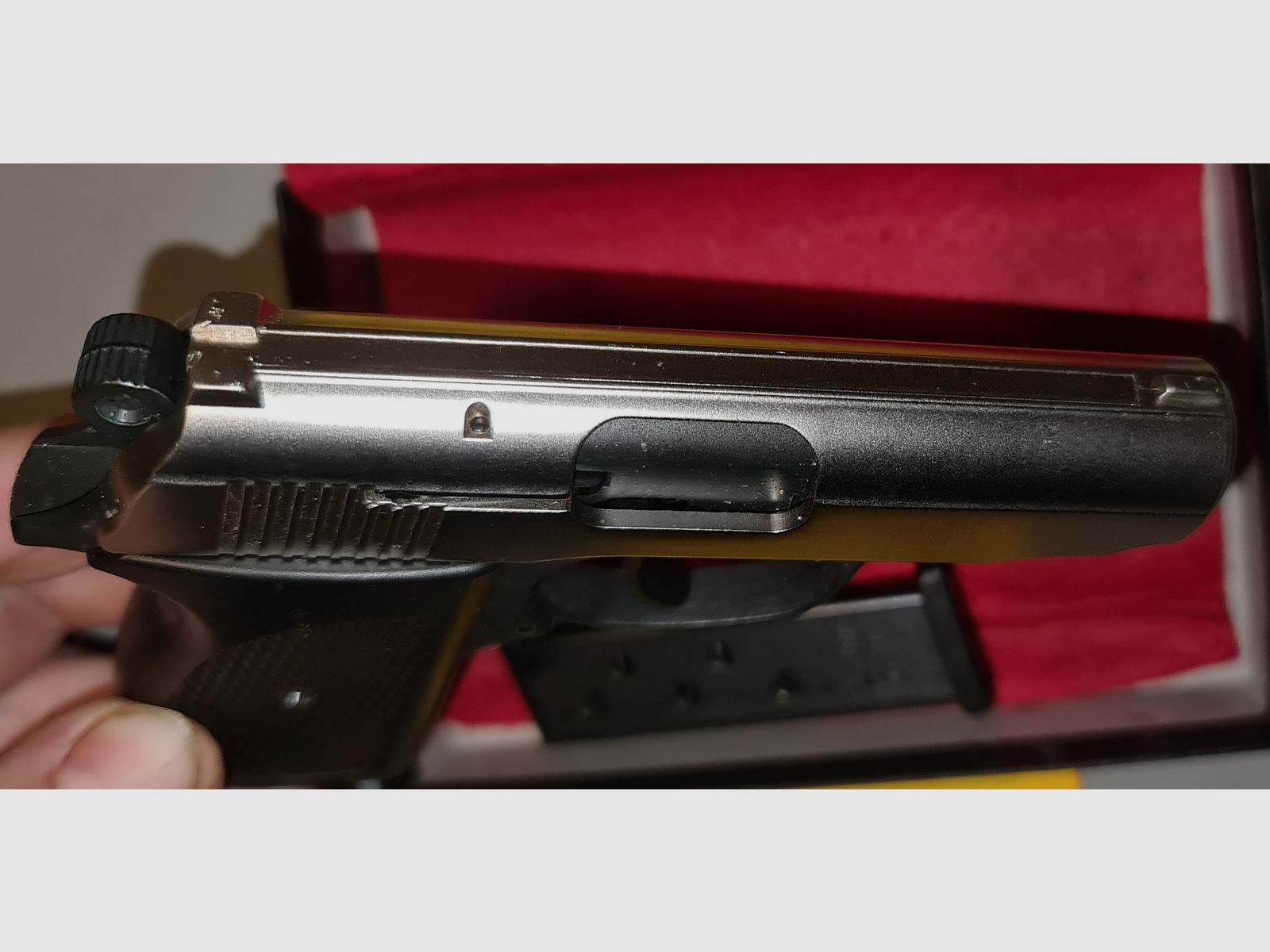 RÖHM RG 70 CROME cal. 315 K / PTB 633 / SAMMLER SCHRECKSCHUSS GAS PISTOLE SILVESTER SELBSTVERTEIDIGUNG 