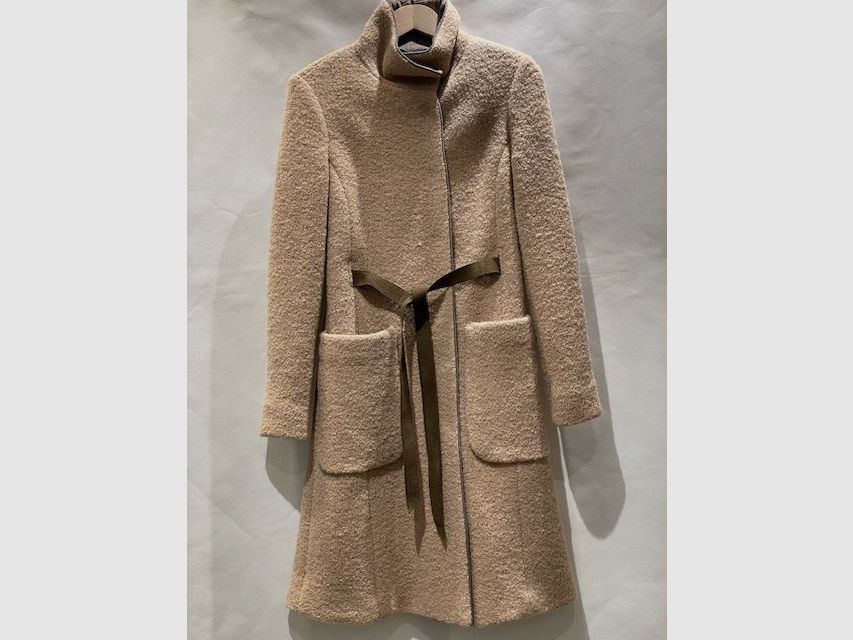 Manteau Habsburg Landsee en beige, image 1 sur 2