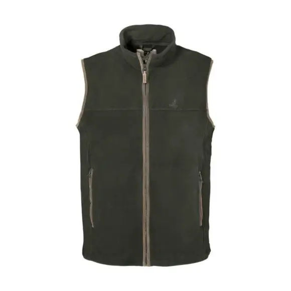 Weste Fleece ohne Ärmel Scotland für Kinder Percussion Khaki, Bild 1 von 2