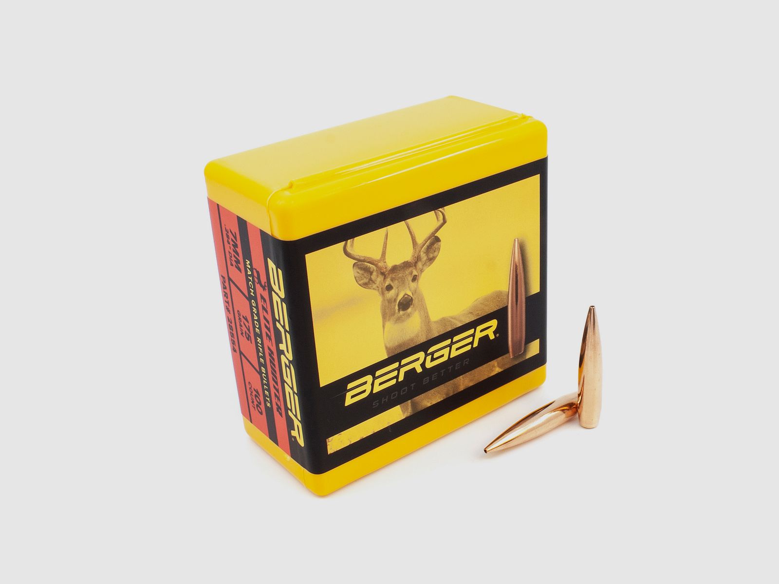 Berger Bullet 7mm/.284 Elite Hunter 175GR 100 Pieces