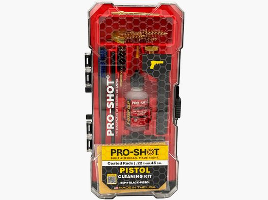 PRO SHOT COATED ROD CLASSIC PISTOL BOX KIT MULTI-CAL