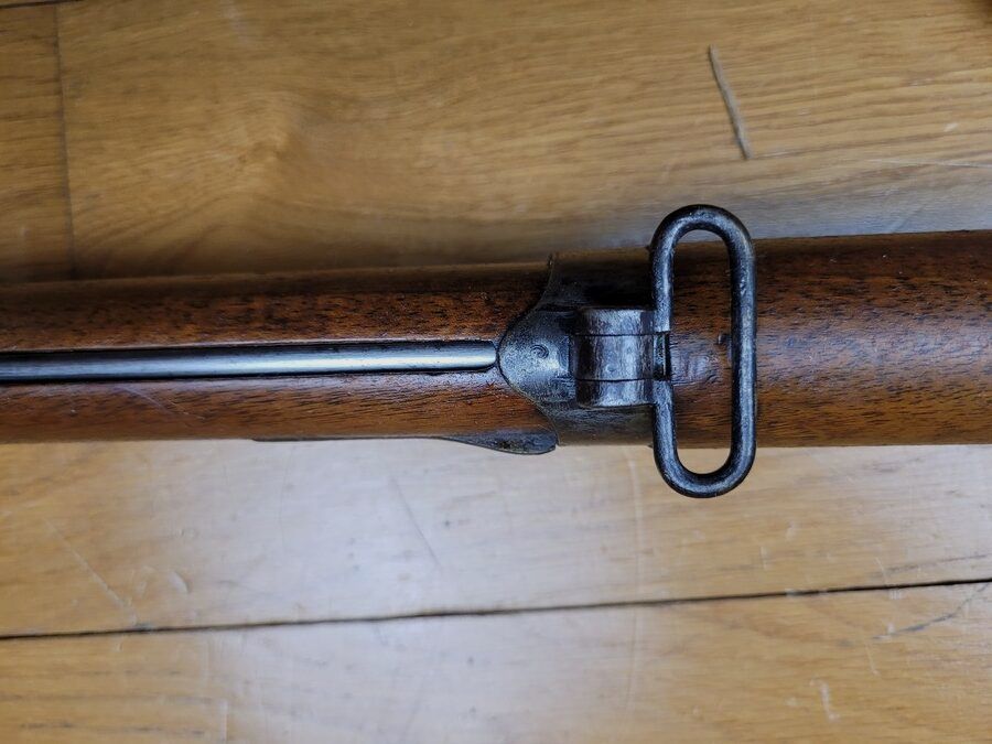 Sehr schönes Infanteriegewehr Gras – Modell 1866-74 M80 – Umgebautes Gras in Saint Etienne im Juli 1883 – Vollständig monomatrikuliert einschließlich der Reinigungsstange – Originalkaliber 11mm Gras – Wunderschöner Spiegel-Lauf – Ausgezeichneter Zustand, Bild 29 von 30
