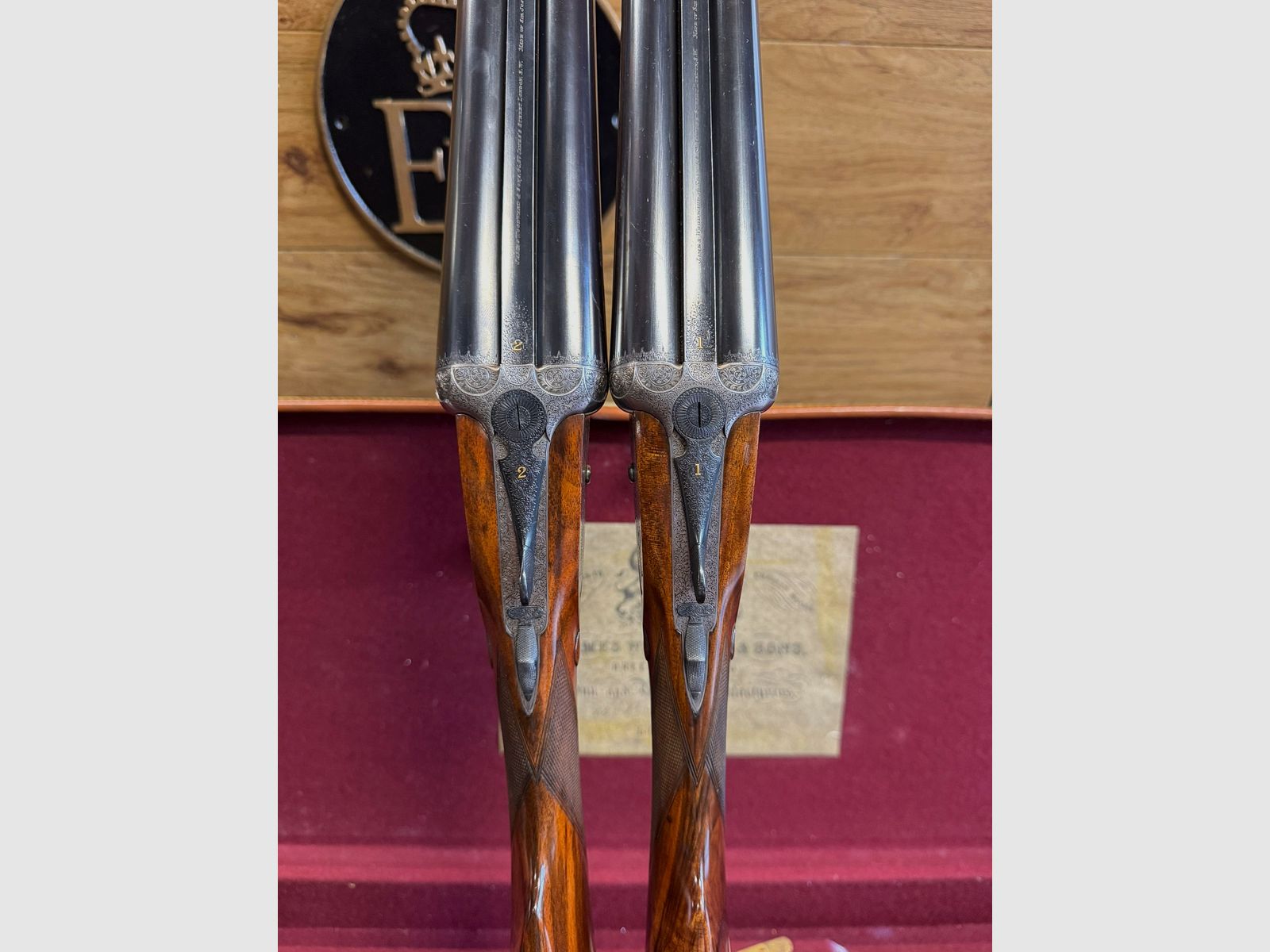 Paar Doppelflinten JAMES WOODWARD & SONS LONDON (Kopie), Bild 4 von 7