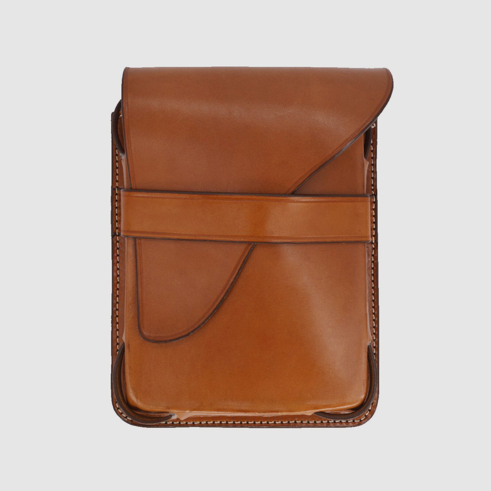 Triple K Tablettasche m/Trageriemen braun