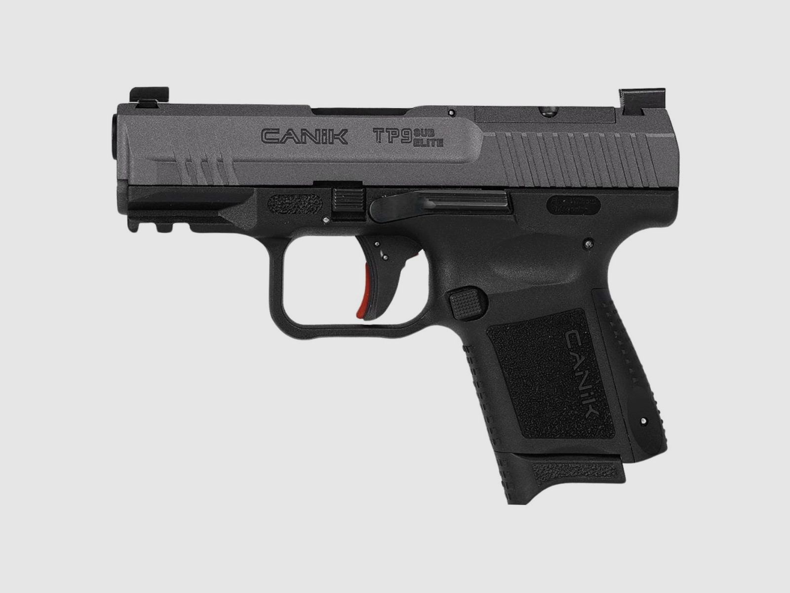Canik TP9 Sub Elite Tungsten Grey/Black, afbeelding 1 van 2