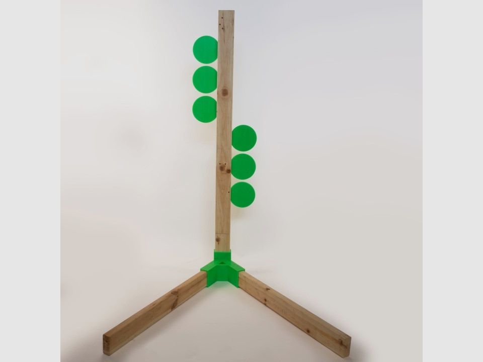 THROOM - Round Target Set Dueling Tree Kit 6" Heavy Duty