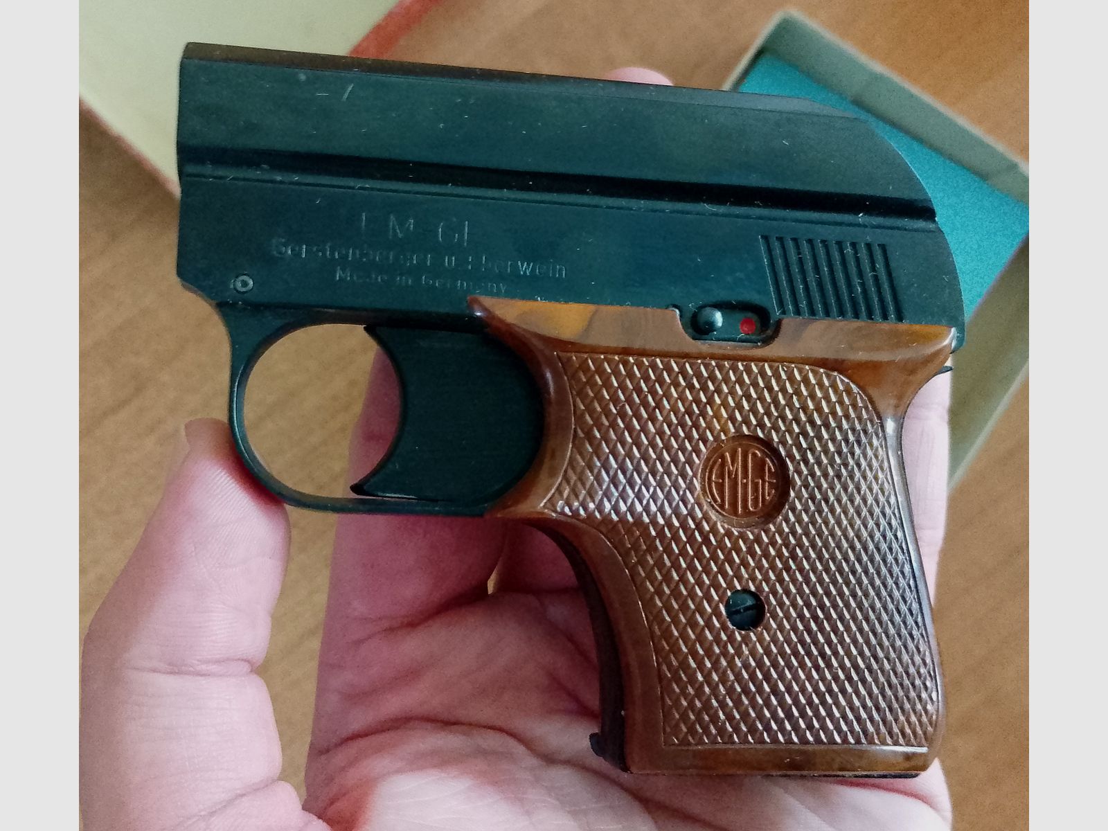 EM-GE Mod. 63 Kal. 6 mm Flobert/ PTB 6 in OVP!