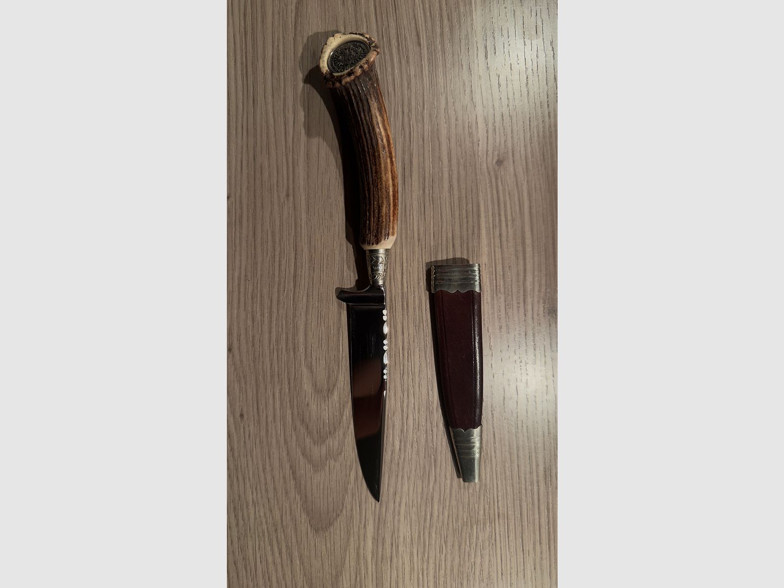 Jagdmesser Rehwappen Original Linder Messer aus Solingen