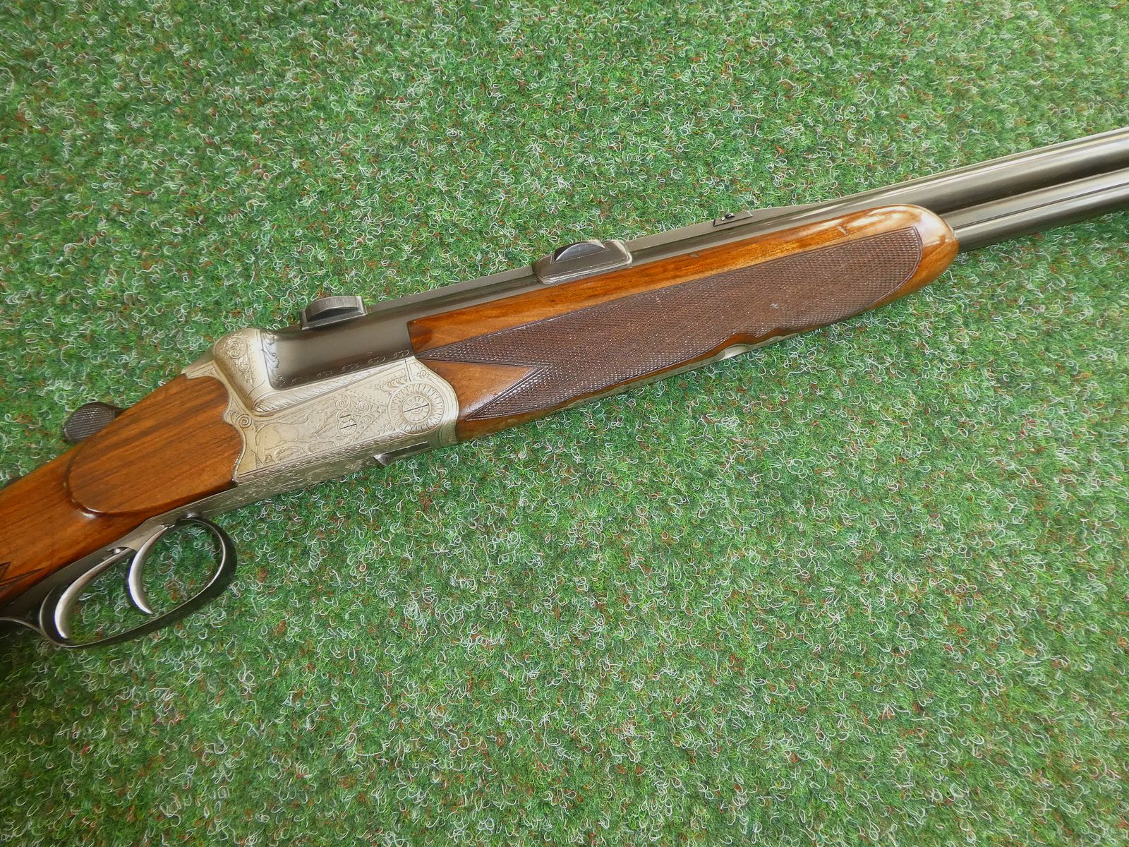 Bockbüchsflinte Waffen Esch Bonn 16/70 and 22 Hornet with Zeiss scope, image 7 of 20