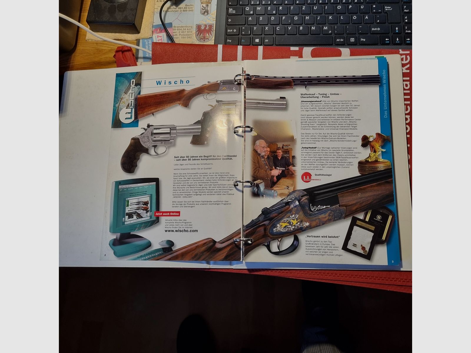 KATALOG  WISCHO - komplettes Programm. Jahr 2006/ 2007, Originalausgabe, Hochglanz,