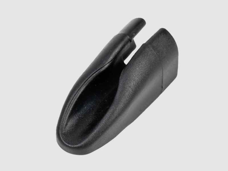 Reimo End Cap/Threading Aid for Keder Rail 901151, Black Plastic, image 1 of 3