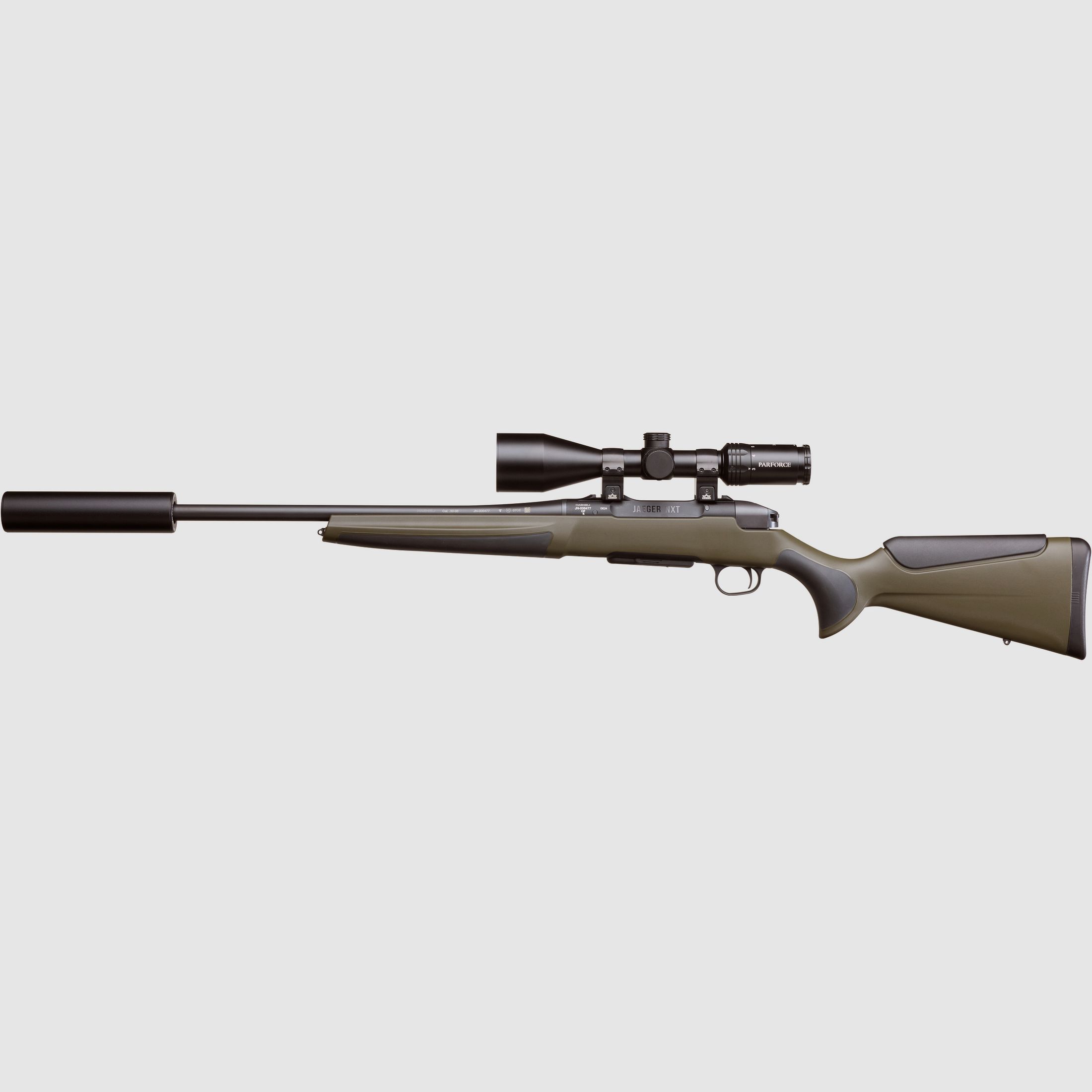 Offerta completa Haenel NXT Composite con Parforce PZ1 3-12x56i PA, calibro .308 Win.