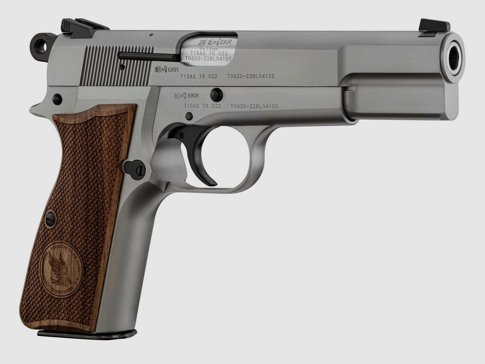 Pistola TISAS ZIG14 cal 9X19 mm Inossidabile, immagine 1 di 6