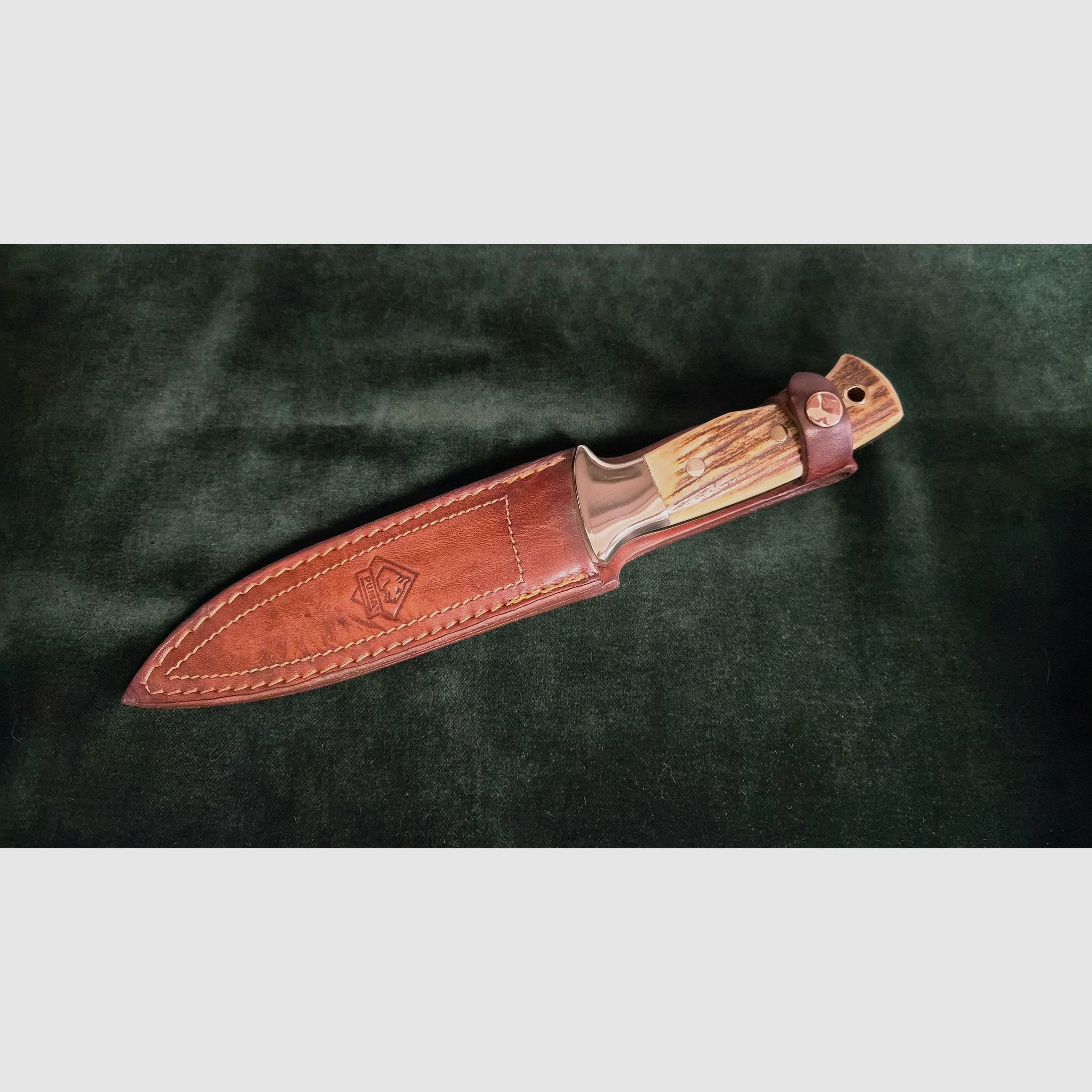 Sehr seltenes Jagdmesser, Puma Fighter Samba Stag Jagdmesser Modell 114003
