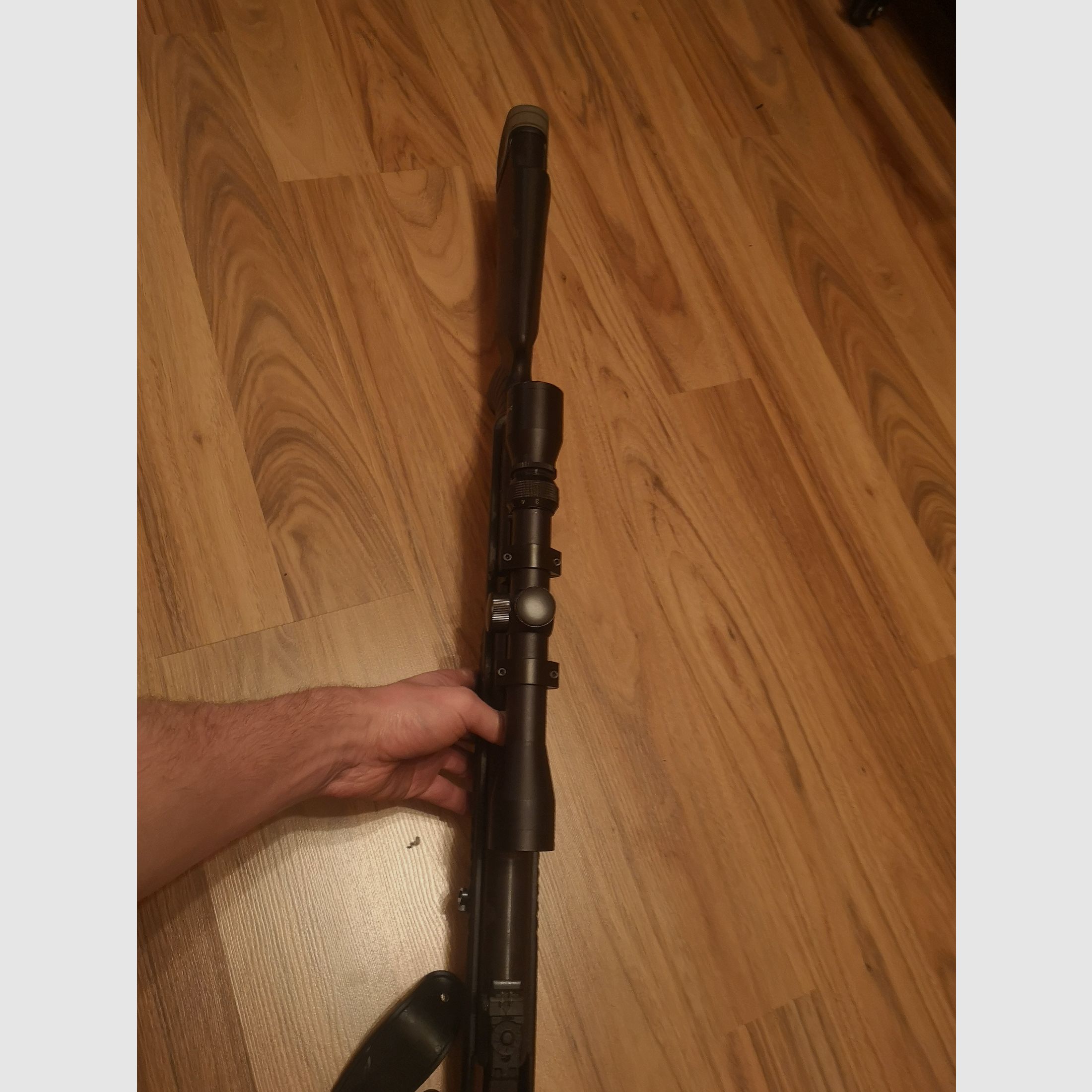 Mercury 85XTac Kipplauf Luftgewehr Set 4,5mm Diabolos inkl. 3-9x32 Zielfernrohr Tasche