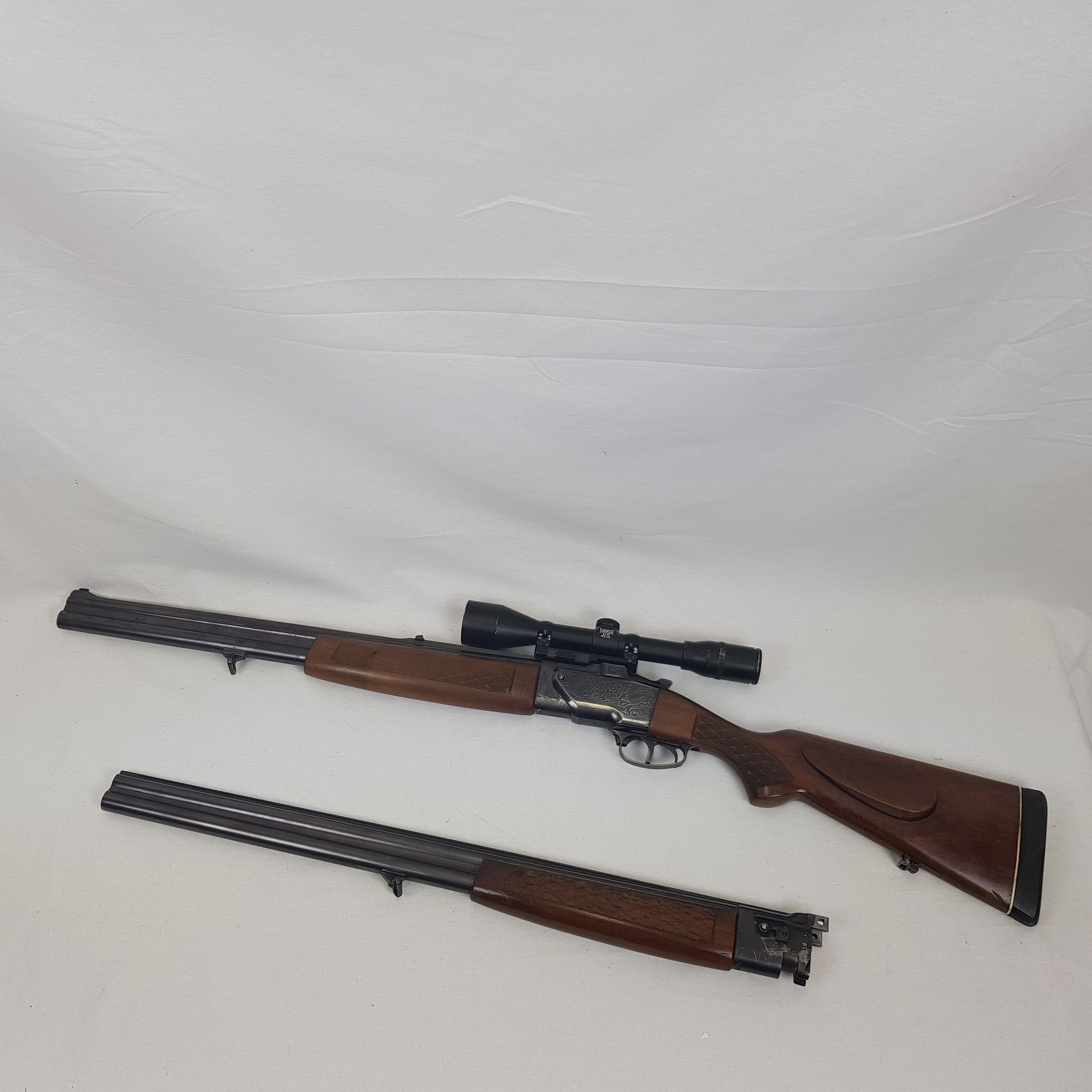 Brünner Zh 304 BBF mit BF Wechsellauf Kaliber 7x57r / 12/70