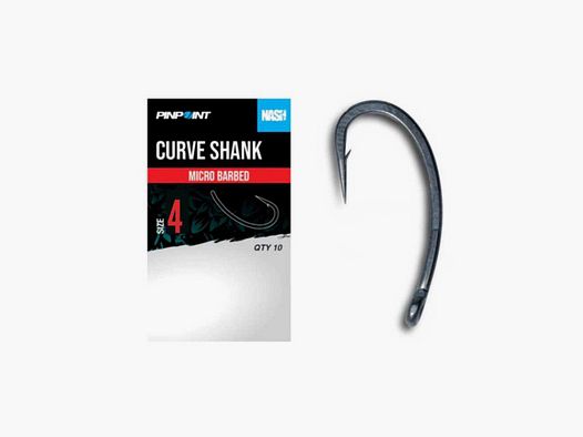 Nash Curve Shank Hook Size 4